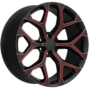 OE Creations – PR177 – Black – 24″x10″ 24mm – Summer Wheels – 177MR-2415824